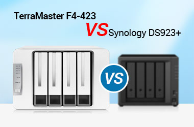 TerraMaster F4-423 VS Synology DS 923+, Which NAS is Best for You?