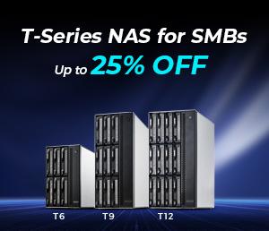 TerraMaster T-Series NAS Global July Carnival Up to 25% Off Exclusive for SMBs