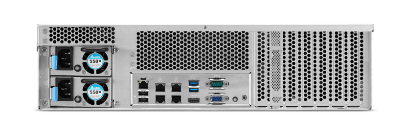 Netzwerkspeicherserver der Enterprise-Klasse mit 16 Einschüben U16-722-2224 wird mit TRK-U34 geliefert