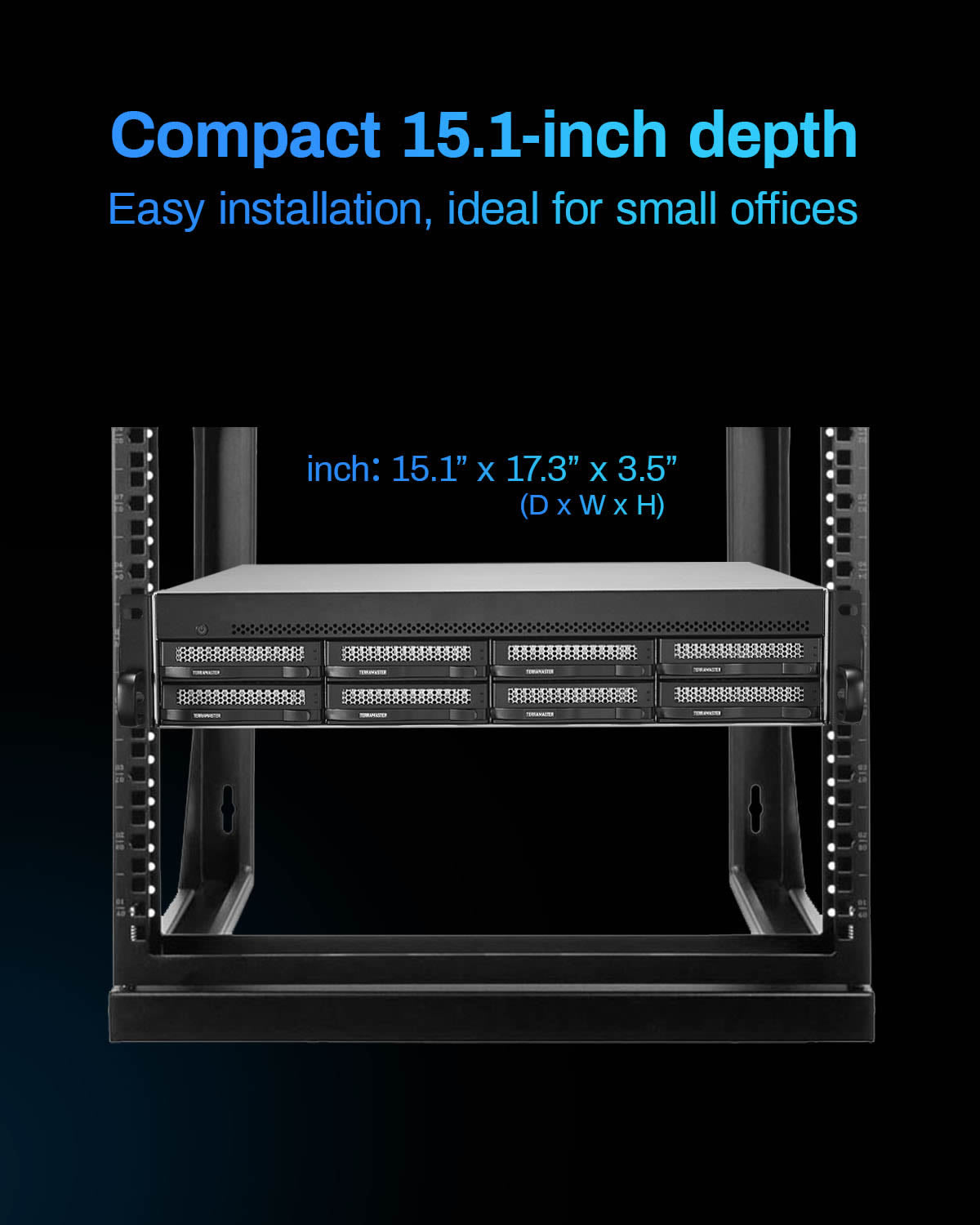 TERRAMASTER U8-500 Plus NAS  TEST