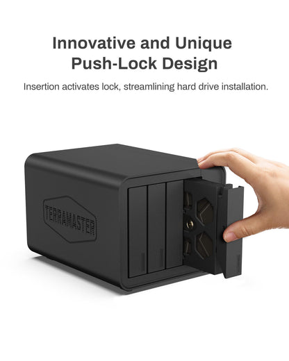 D8 Hybrid HDD NVMe Enclosure USB 3.2 Gen 2 10Gbps