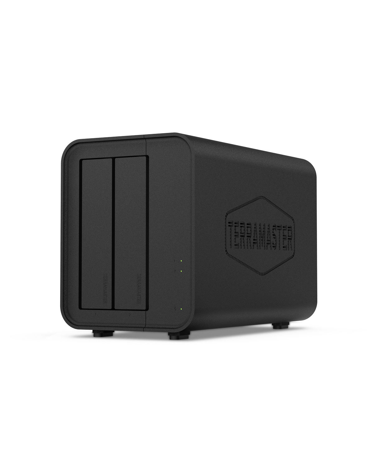 TERRAMASTER F2-424 NASストレージ 2ベイ - N95クアッドコアCPU、8GB DDR5 RAM、2.5GbEポート×2、高性能ネットワーク接続ストレージ（ディスクレス）