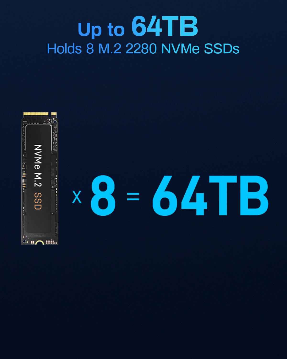 F8 SSD 10GbE Port NAS Storage