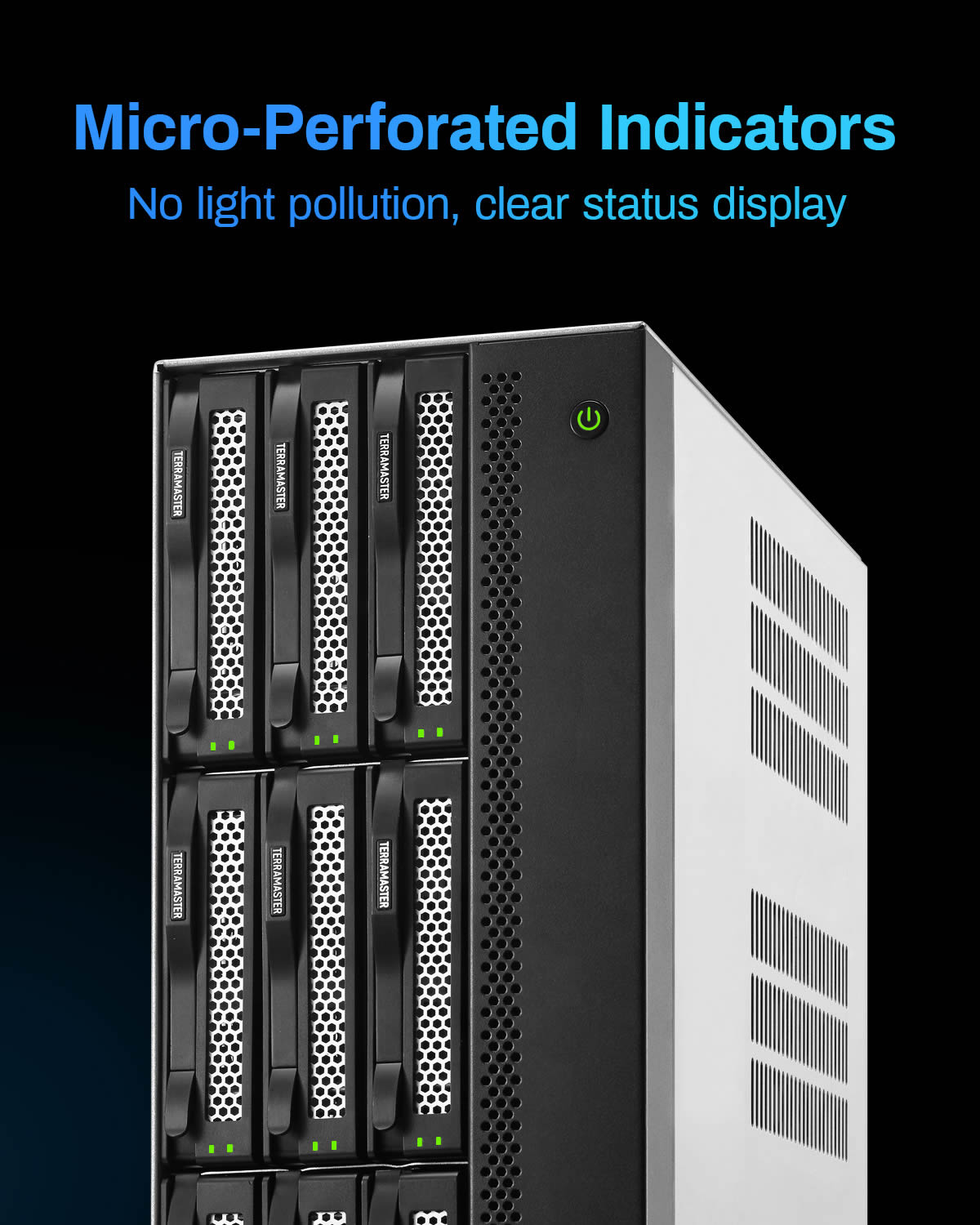 TERRAMASTER T9-500 Pro 9Bay NAS Storage